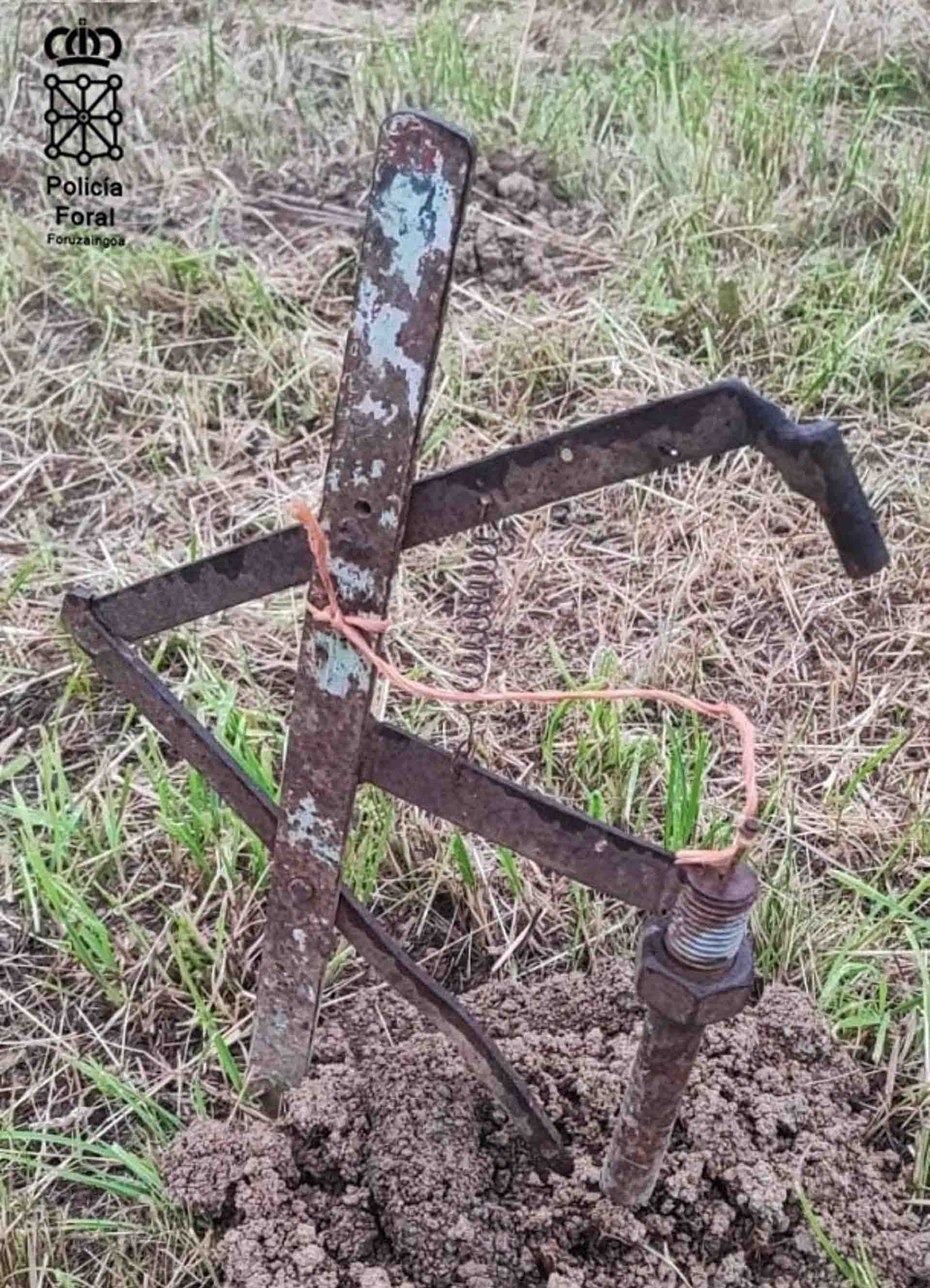 Topera decomisada. POLICÍA FORAL