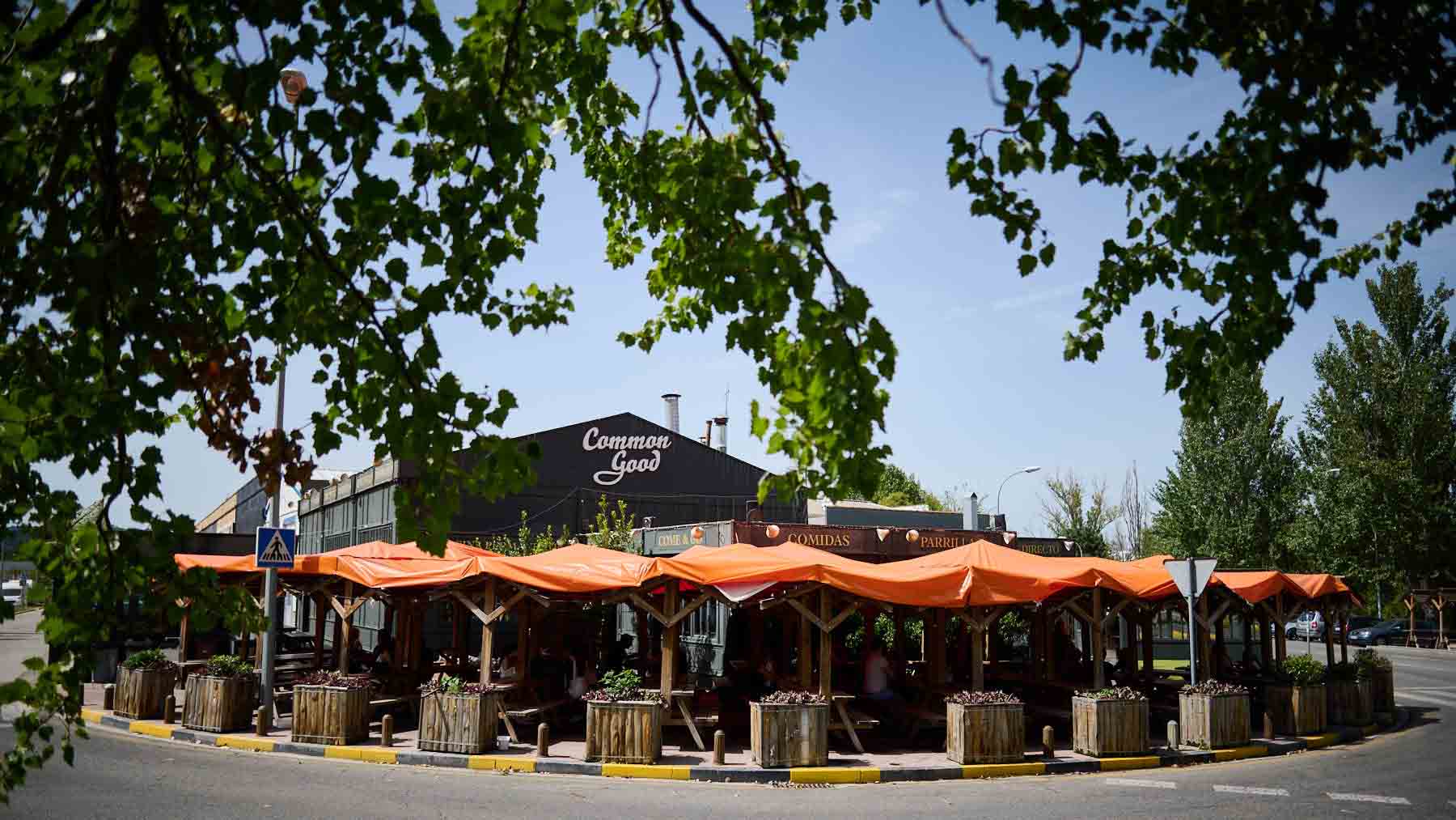 Restaurante Common Good, en el polígono de Barañain. PABLO LASAOSA