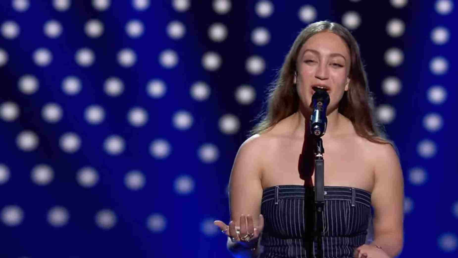 La estellesa Maia Ros, participante en La Voz 2023 de Antena 3. TOUTUBE / LA VOZ ANTENA3