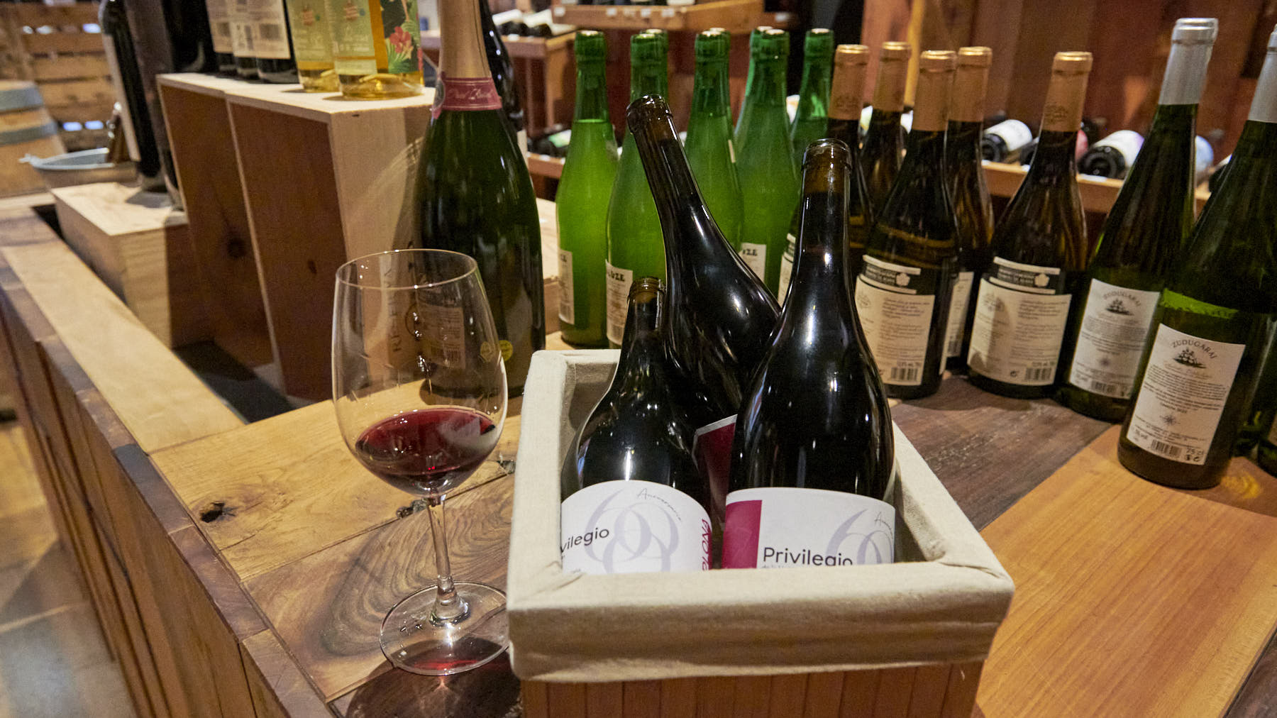 Vinoteca Honestus. IRANZU LARRASOAÑA