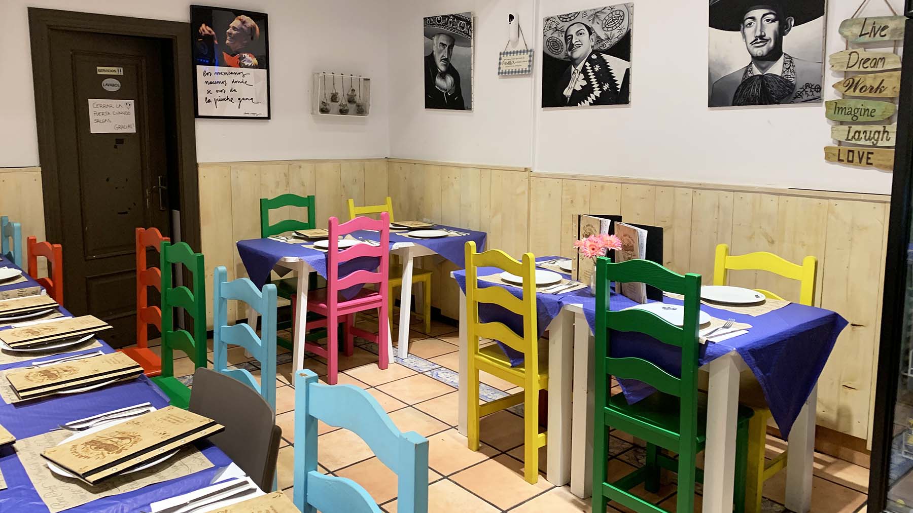 Restaurante El Mariachi en el casco viejo de Pamplona. Navarra.com