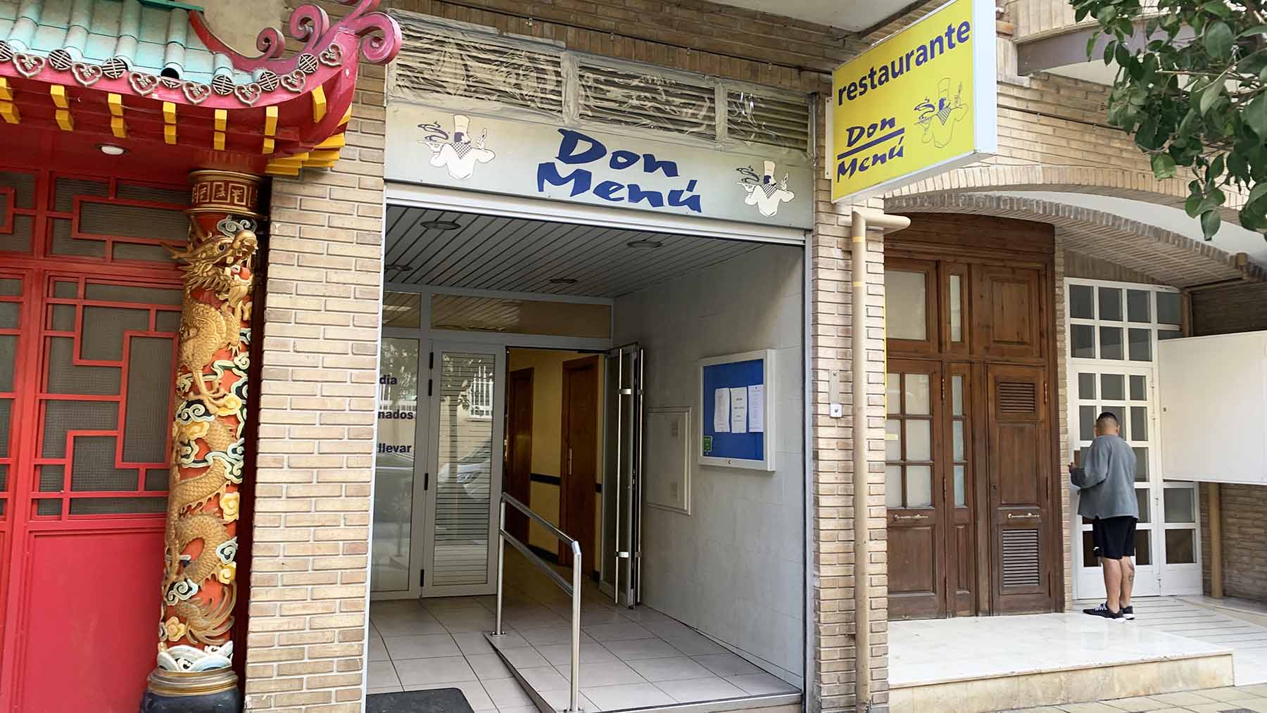 Fachada del restaurante Don Menú en el Paseo de la Inmaculada 70 de Estella. Navarra.com