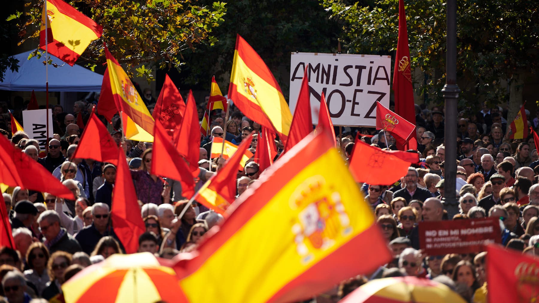 Sociedad Civil Navarra exige elecciones urgentes y no descarta tomar las calles contra Sánchez