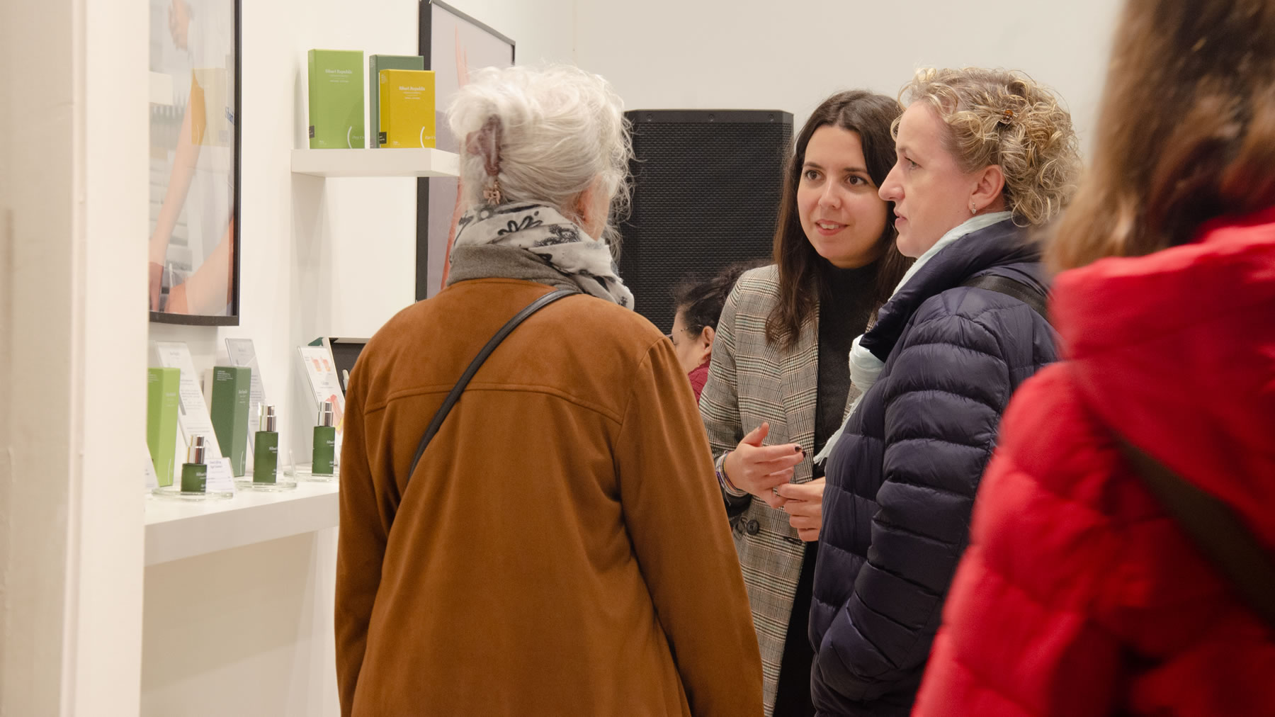 Inauguración de la tienda efímera de Sibari Republic sen Carlos III en Pamplona. CEDIDA