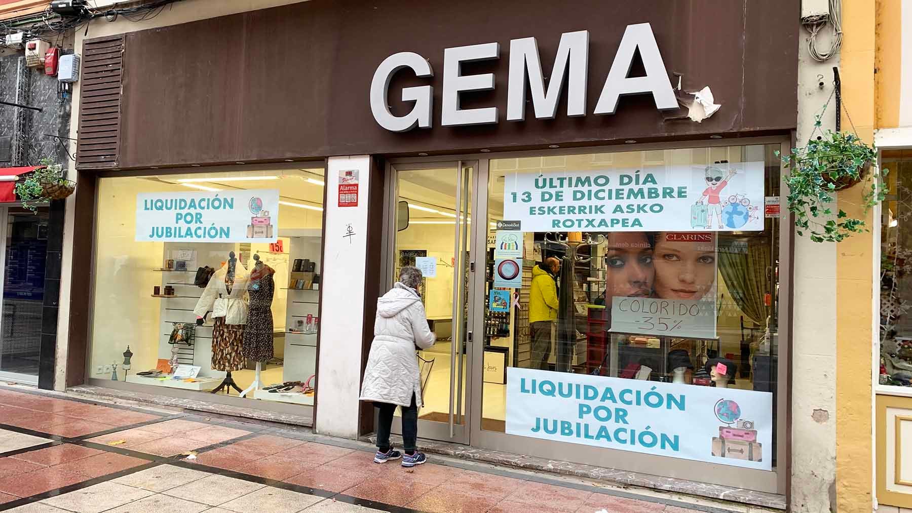 La perfumería Gema, en la avenida de Marcelo Celayeta 28 de Pamplona. Navarra.com