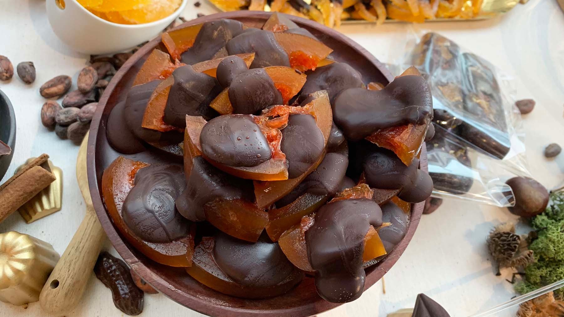 Chocolate en el obrador de Joanna Artieda en Pamplona. Navarra.com