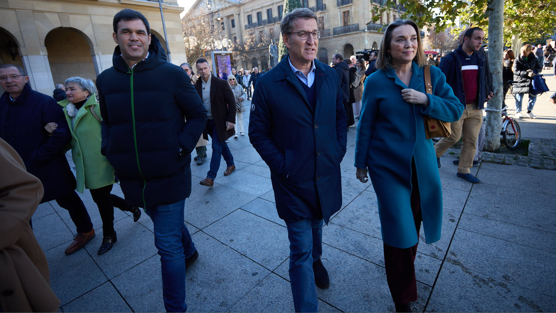 Feijóo confirma que estará en Pamplona para un acto: hora y lugar de la visita del líder del PP