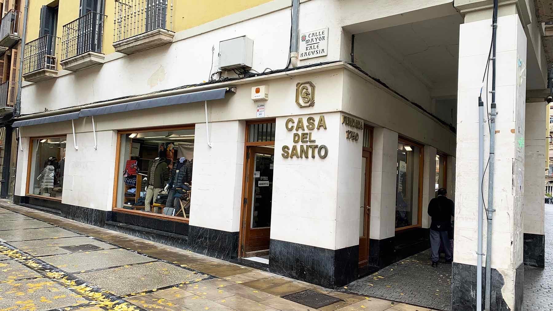 Fachada de Casa del Santo en la calle Mayor de Estella. Navarra.com