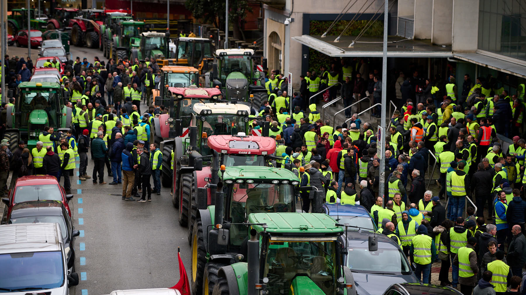 Los tractores vuelven a Pamplona y cortarán decenas de calles y polígonos a final de semana