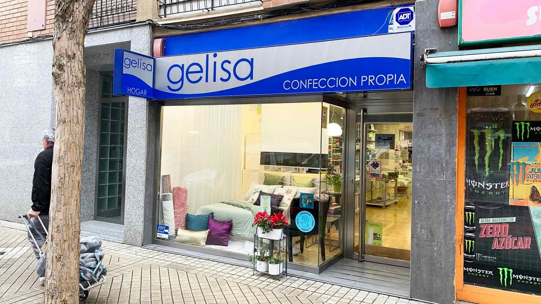 Fachada de la tienda Gelisa en la calle San Alberto Magno de pamplona. Navarra.com