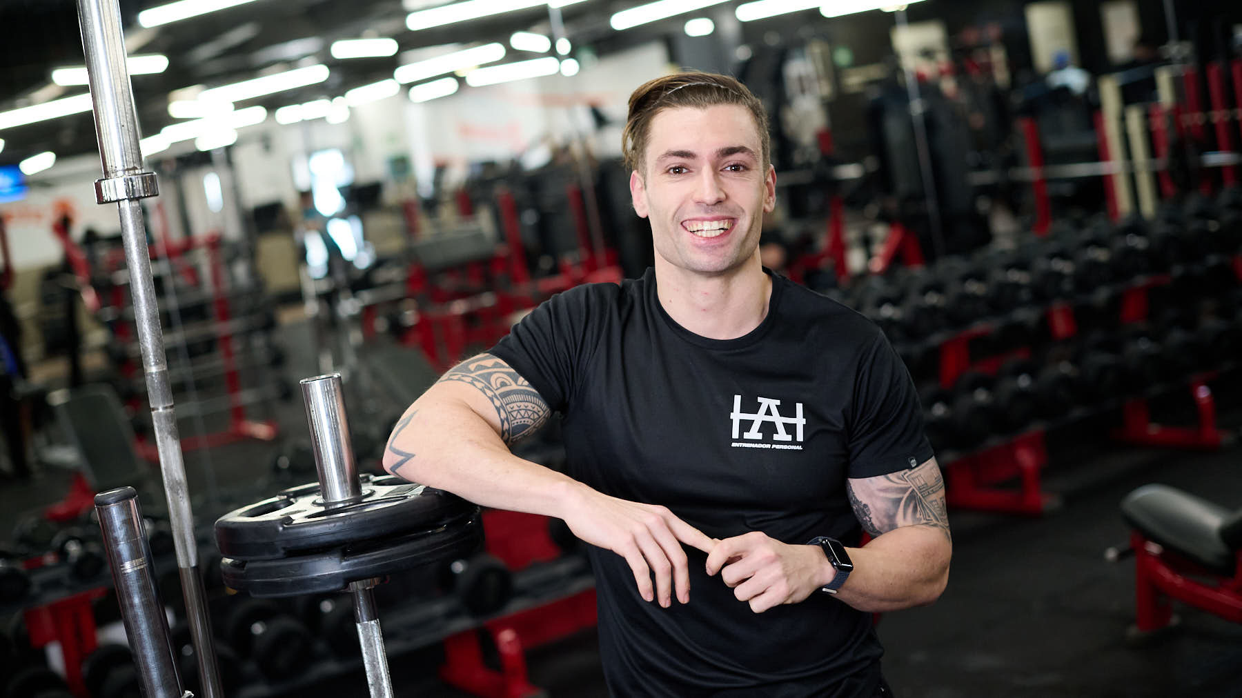 Asier Hualde, entrenador personal. PABLO LASAOSA