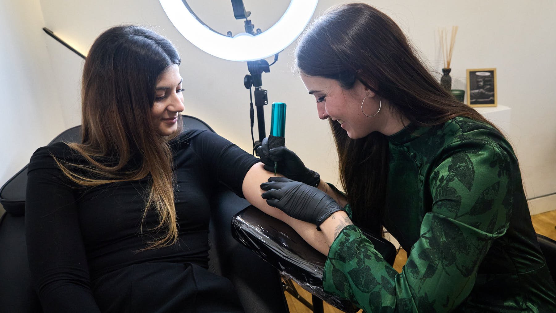 Antheia Studio en la calle González Tablas 1 de Pamplona. IÑIGO ALZUGARAY