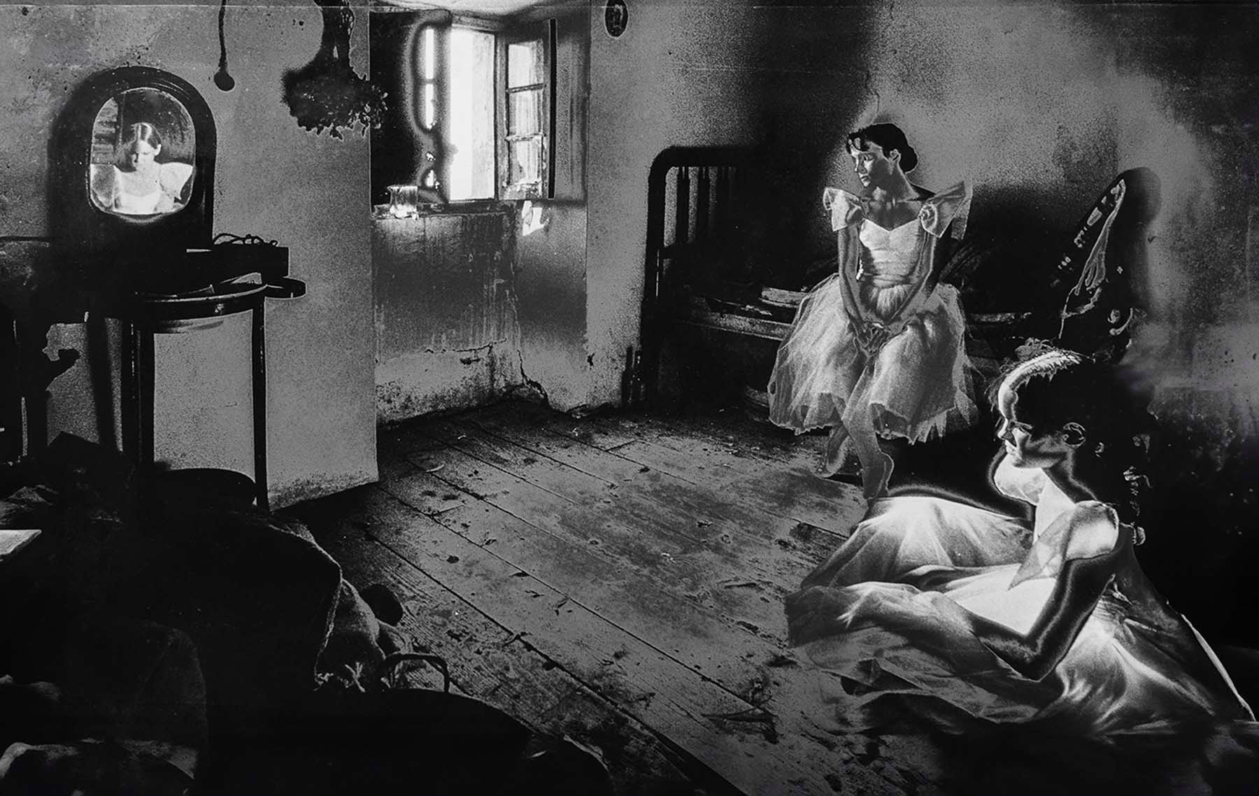 Foto 13. Una foto de la serie de bailarinas solarizada. (Foto José Torregrosa, cortesía del autor)