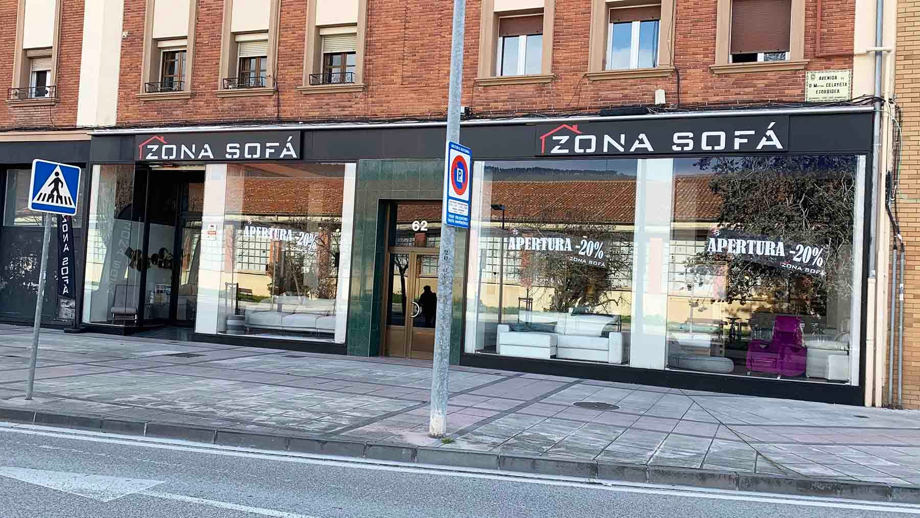 Nueva tienda Zona Sofá en la avenida Marcelo Celayeta 62 de Pamplona. Navarra.com