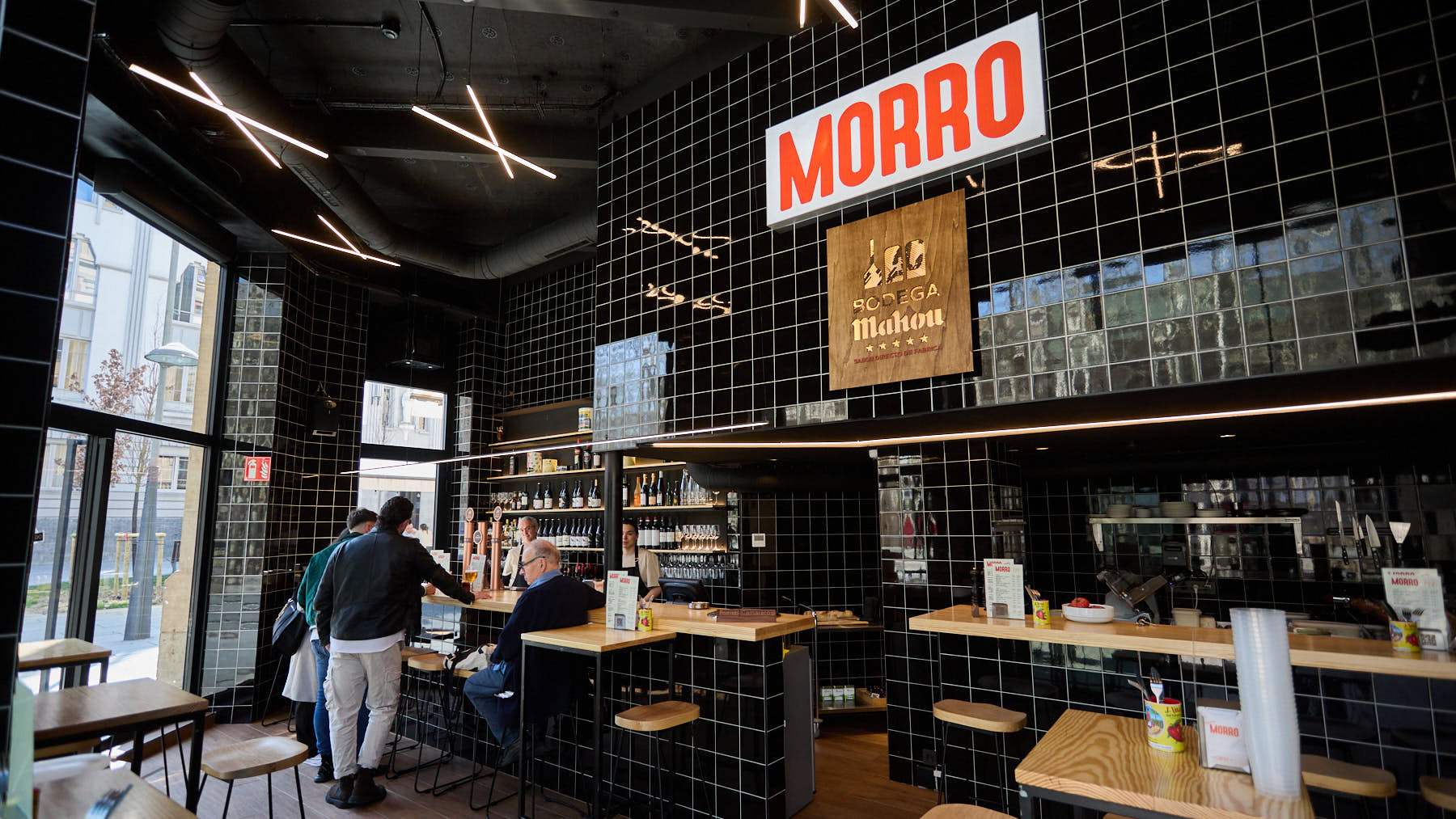 Bar Morro en la calle Amaya 2 de Pamplona. IÑIGO ALZUGARAY