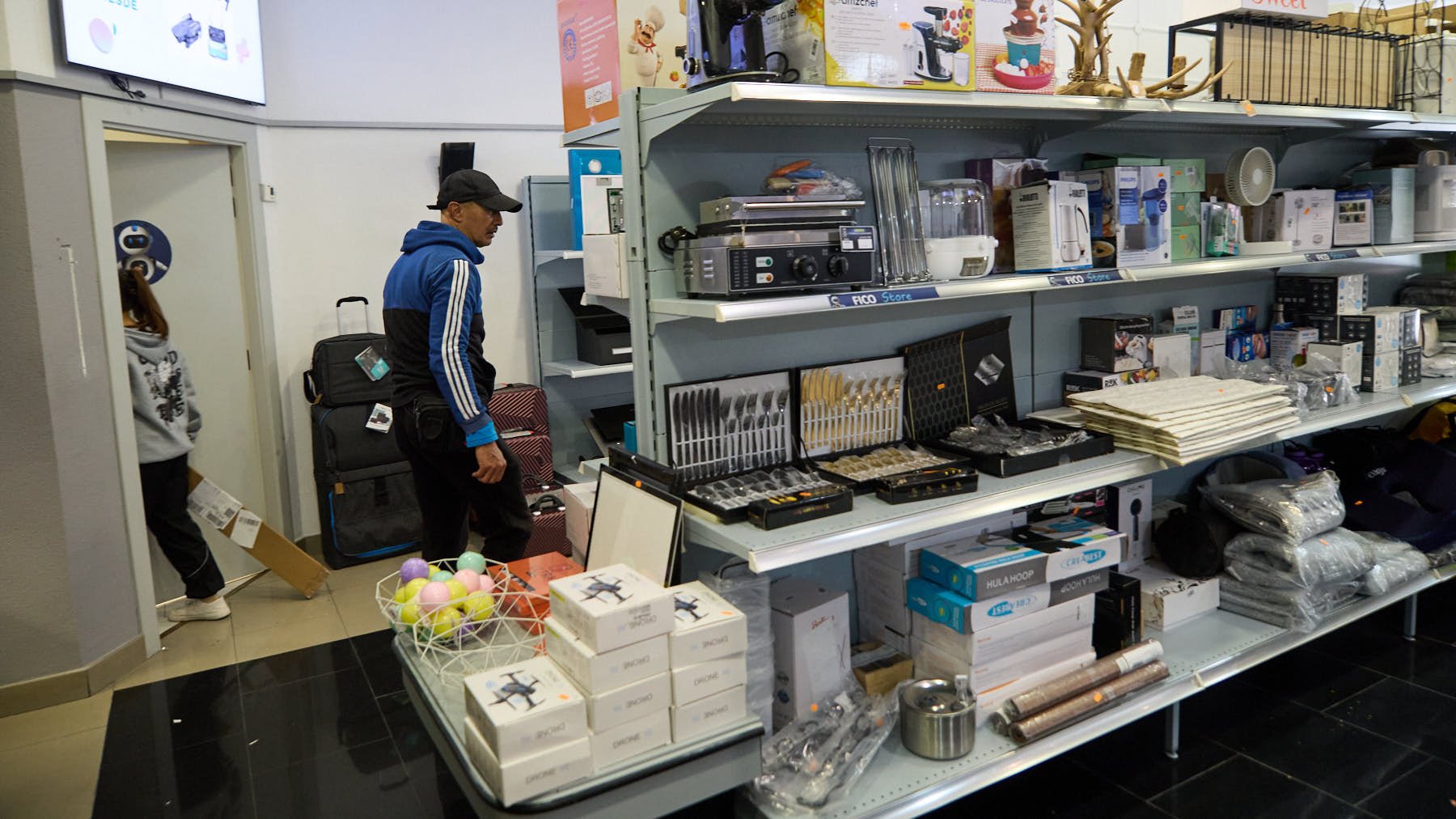 Fico Store en la  Avenida Zaragoza 67 de Pamplona. IÑIGO ALZUGARAY