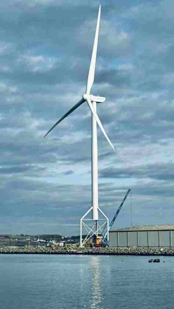 Nuevas torres para molinos de viento desarrolladas por la empresa navarra Nabrawind. NABRAWIND