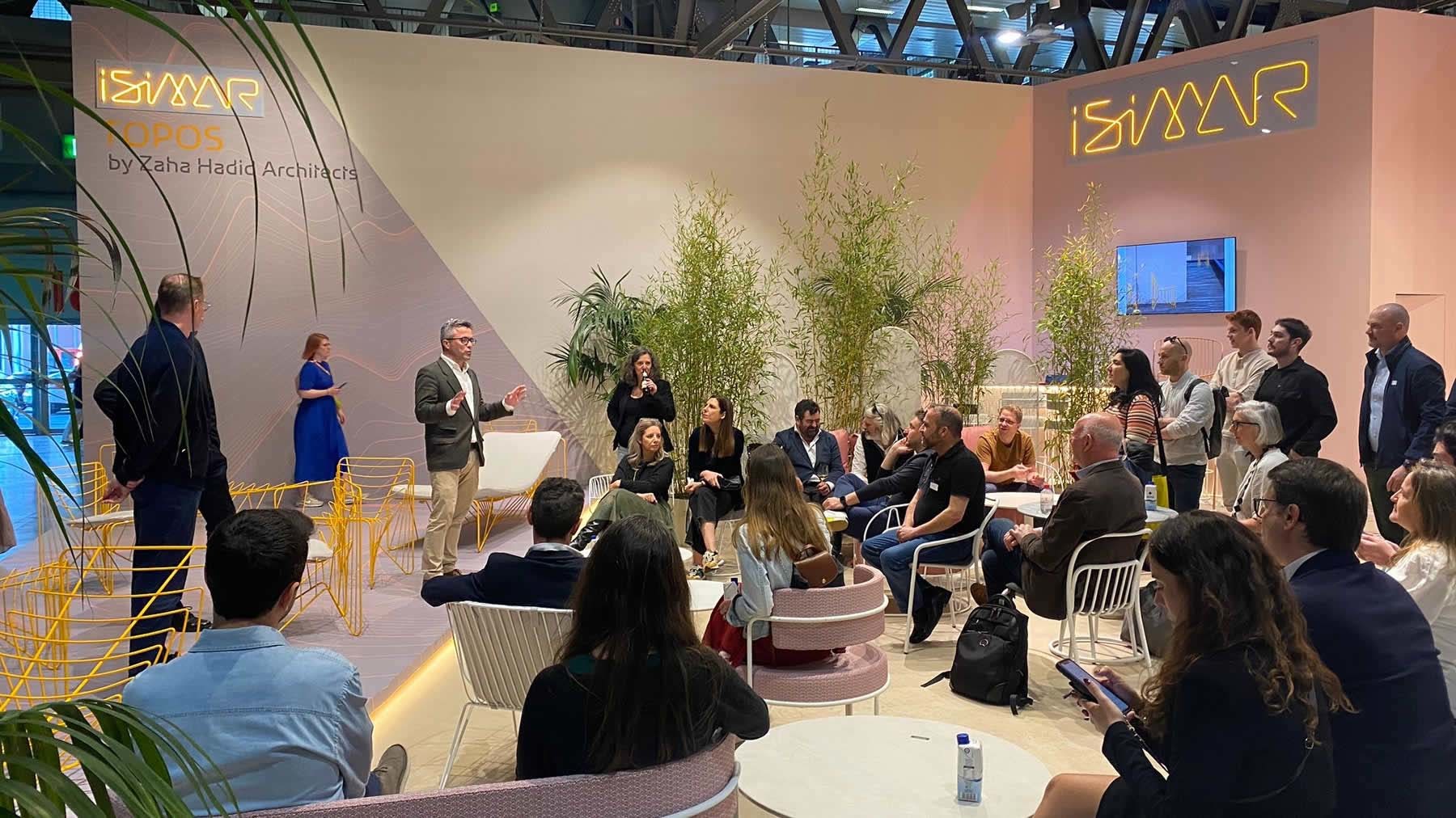 El estudio Zaha Hadid Architects elige la empresa navarra iSiMAR para su nueva colección Topos