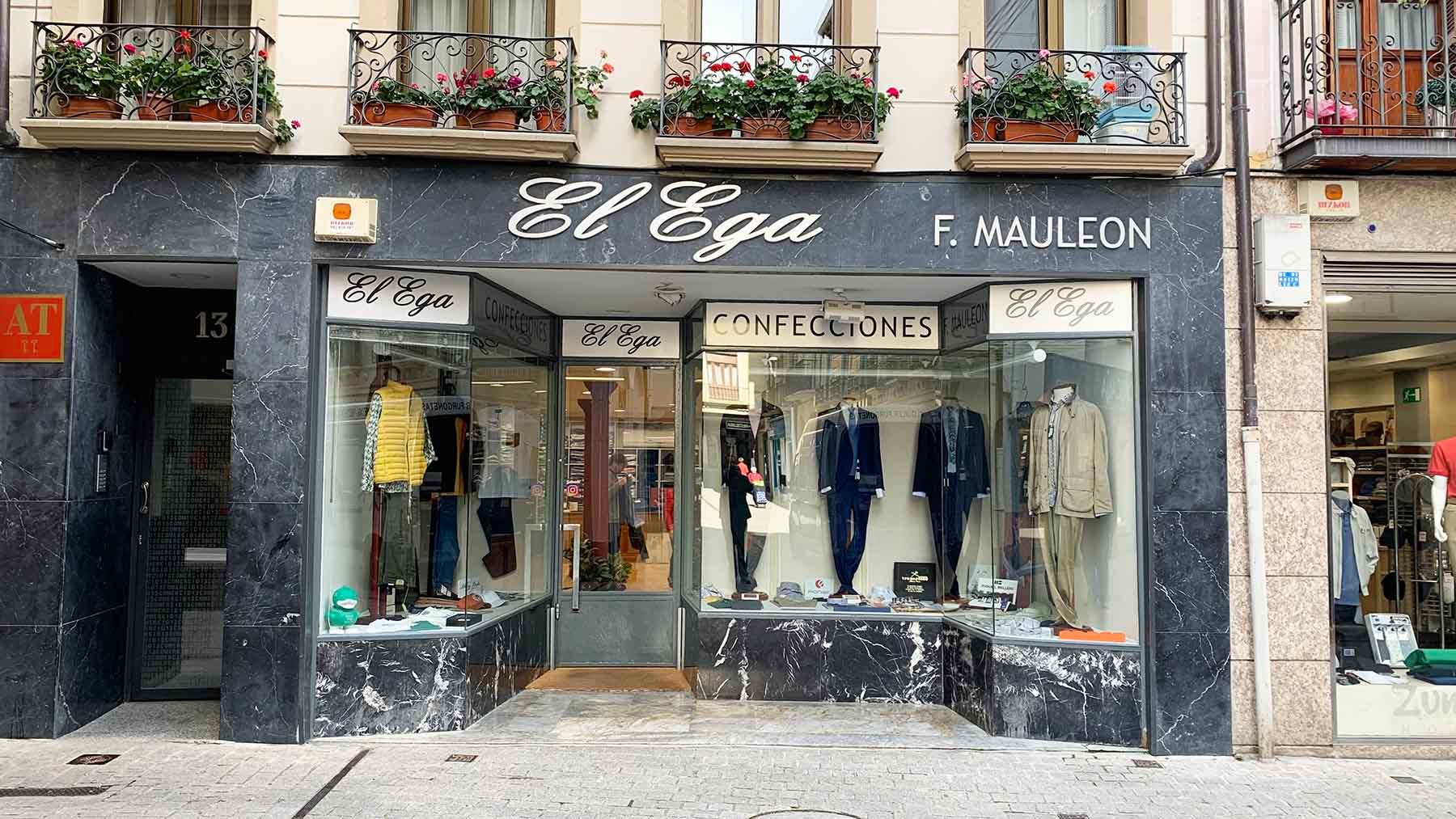 La tienda centenaria Confecciones El Ega F. Mauleón en Estella. Navarra.com