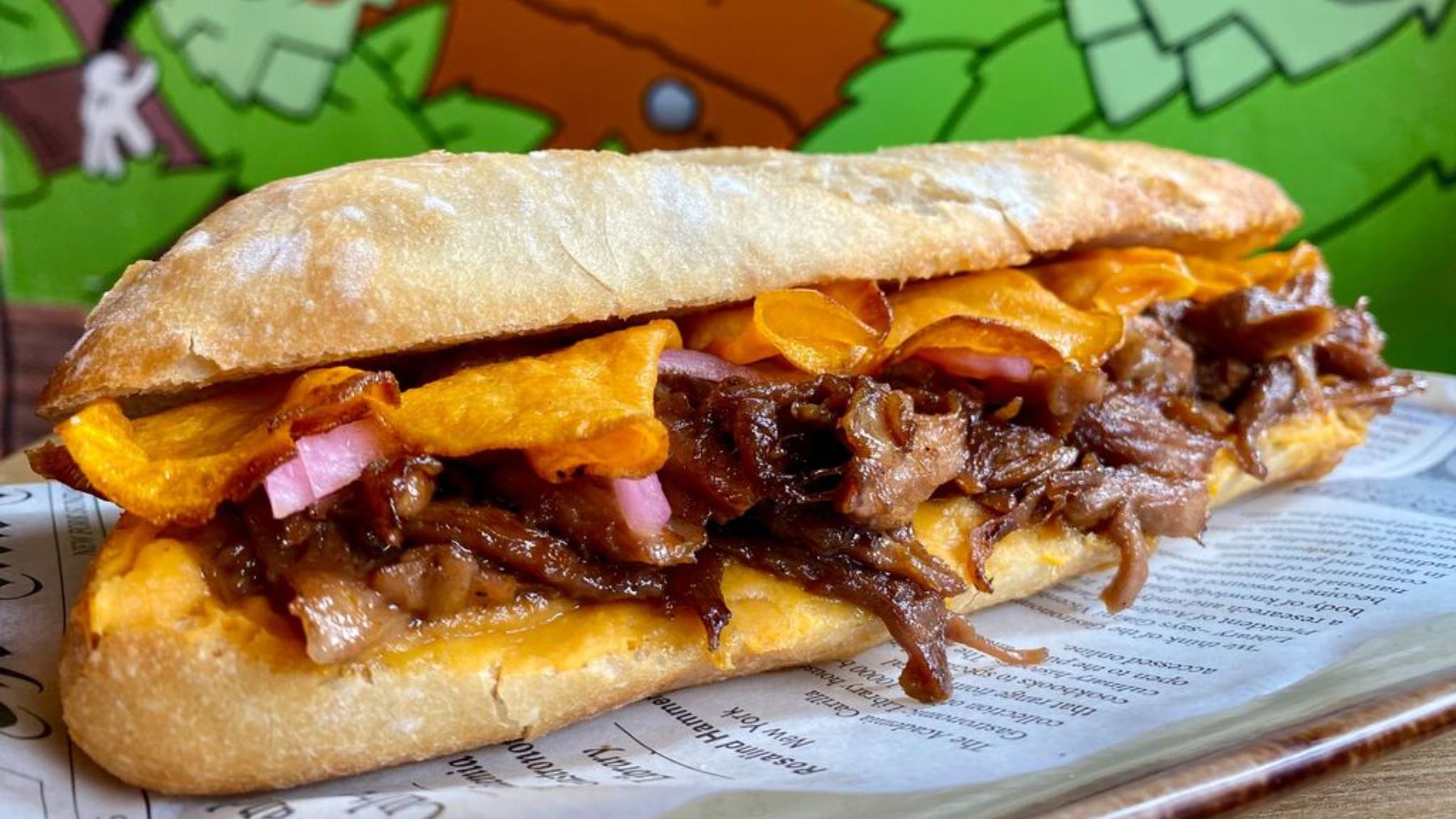 Bocodillo, la creación de la Glowleria para el I Campeonato de España de Bocatas. elmejorbocata.com