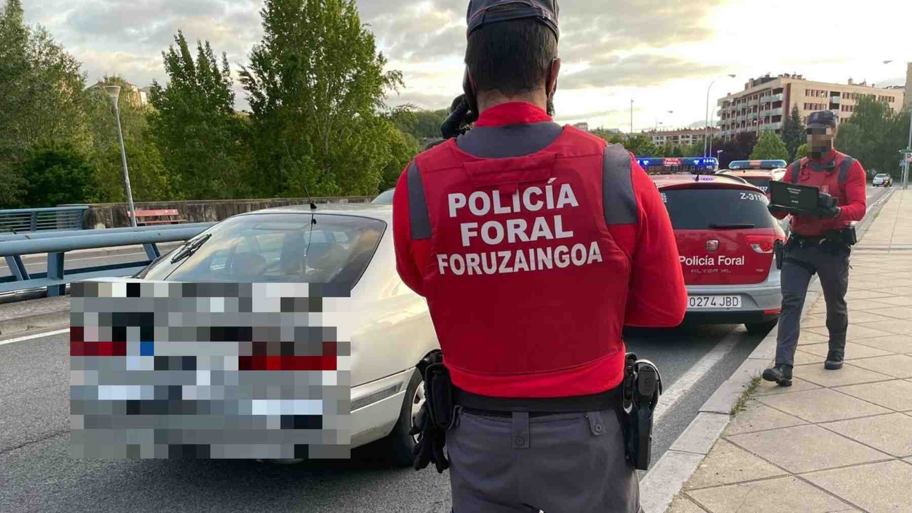 Conductor a la fuga en Pamplona con un increíble pasado: la sorpresa que se llevaron los agentes