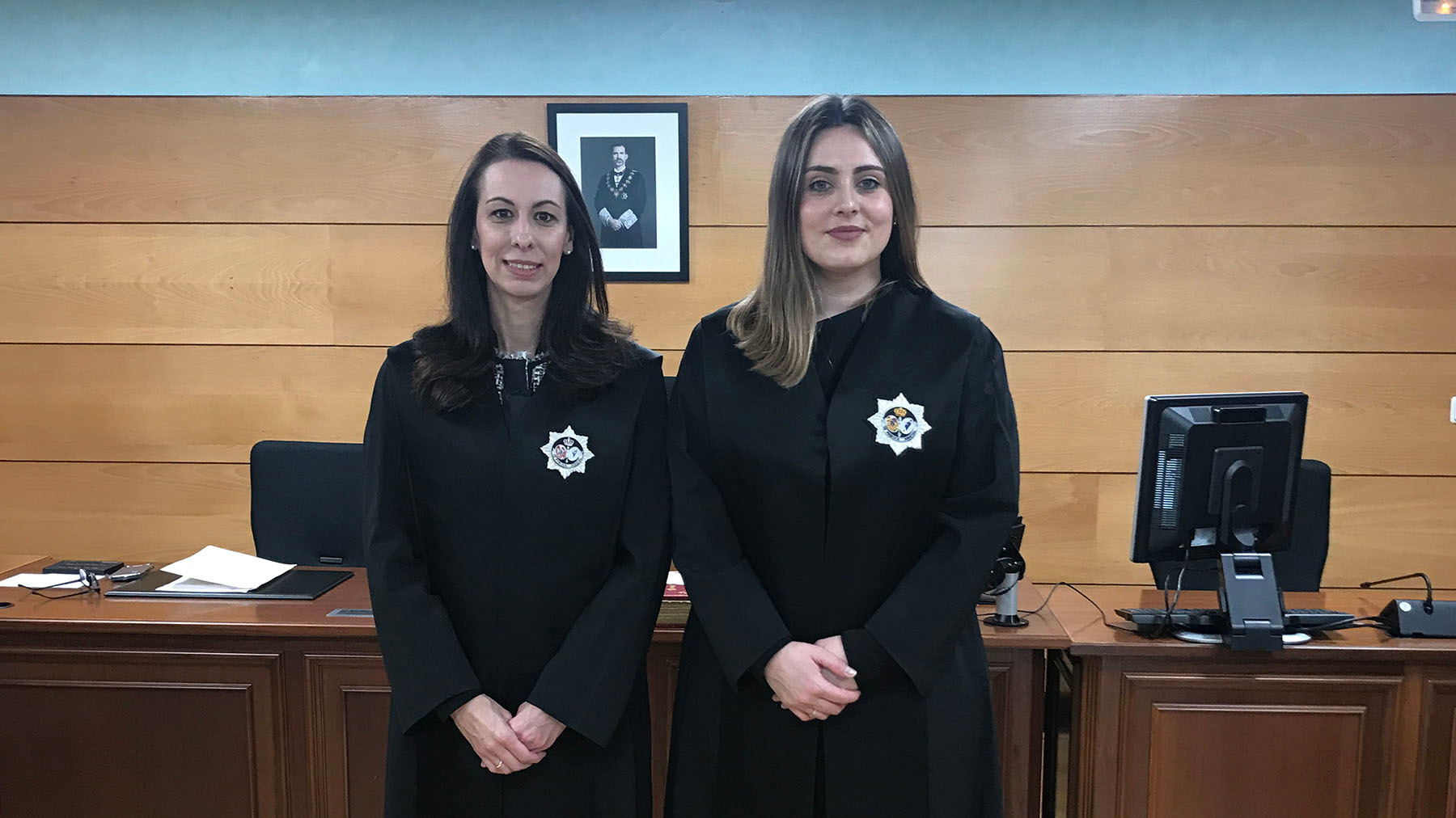 Toman posesión dos nuevas letradas de la Administración de Justicia destinadas en Estella