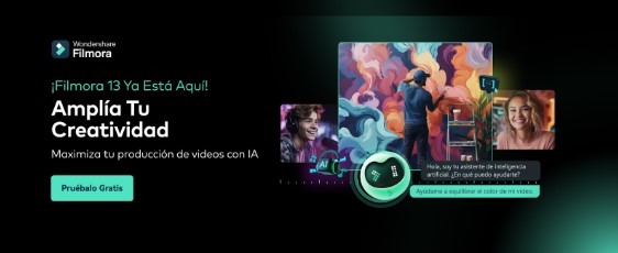 Filmora maximiza la producción de vídeos con inteligencia artificial. CEDIDA