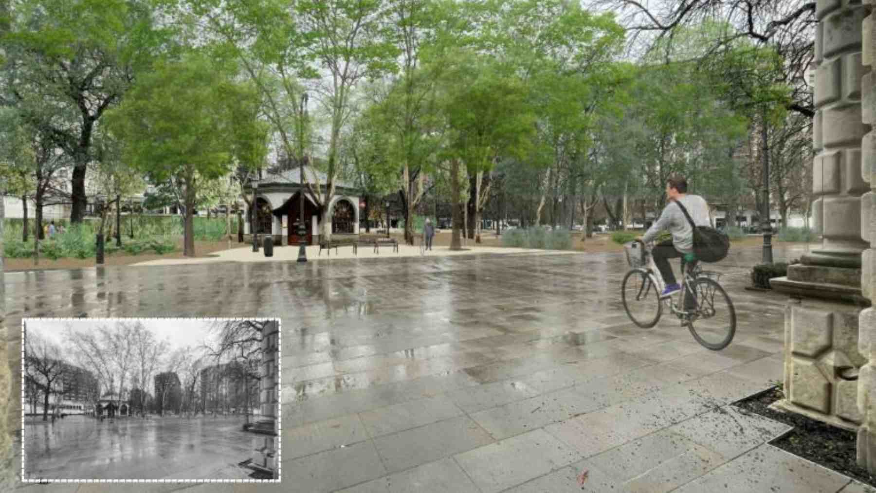 Así será el nuevo parque en el Bosquecillo de Pamplona. AYUNTAMIENTO DE PAMPLONA