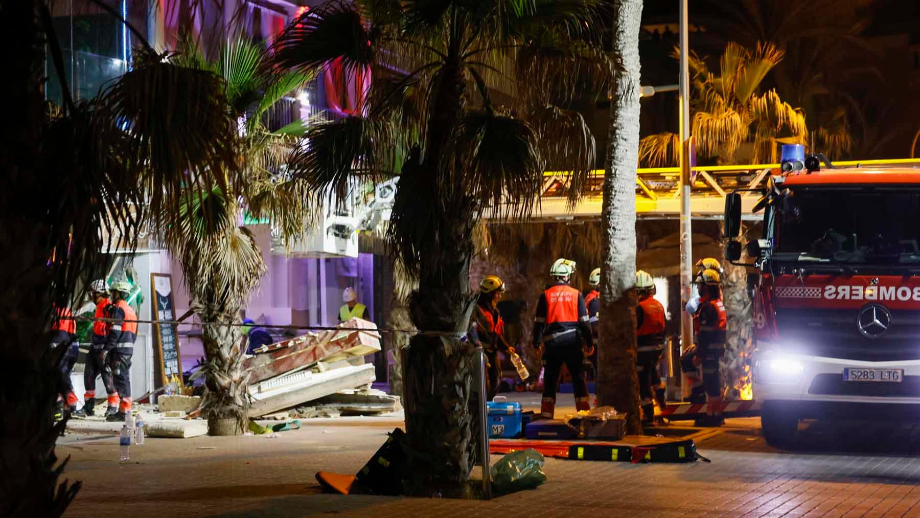 Una navarra de 23 años entre los muertos del restaurante derrumbado en Palma de Mallorca