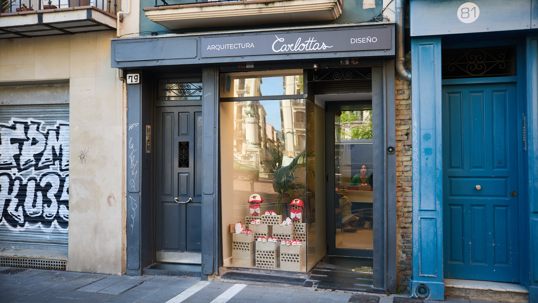 Carlotta's, en la calle Nueva 79 de Pamplona. IÑIGO ALZUGARAY