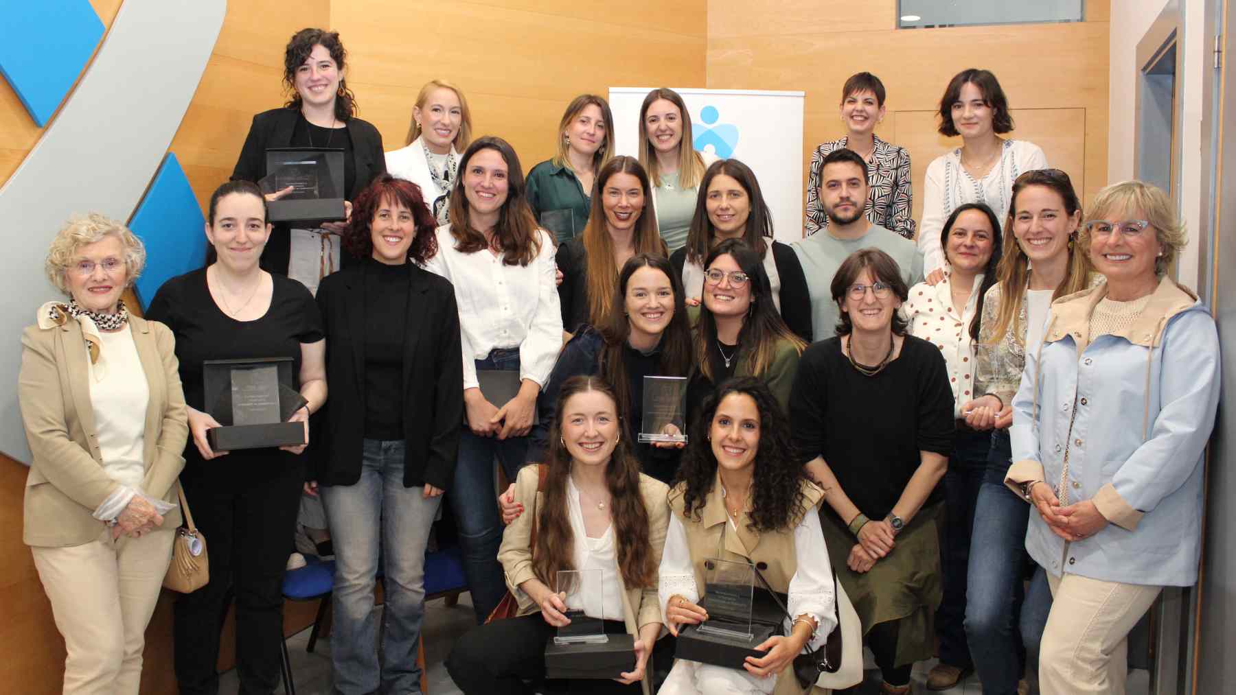 Las 19 enfermeras especialistas que han culminado su proceso de formación en Navarra
