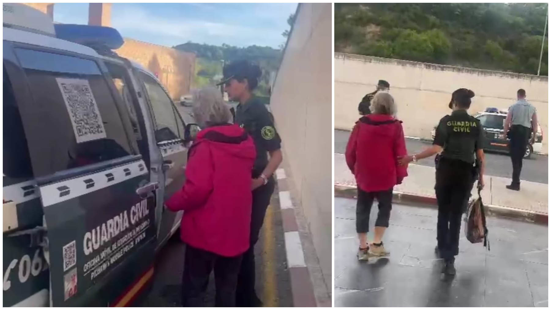 Una peregrina japonesa de 75 años se desvanece en Navarra: ha sido auxiliada por la Guardia Civil