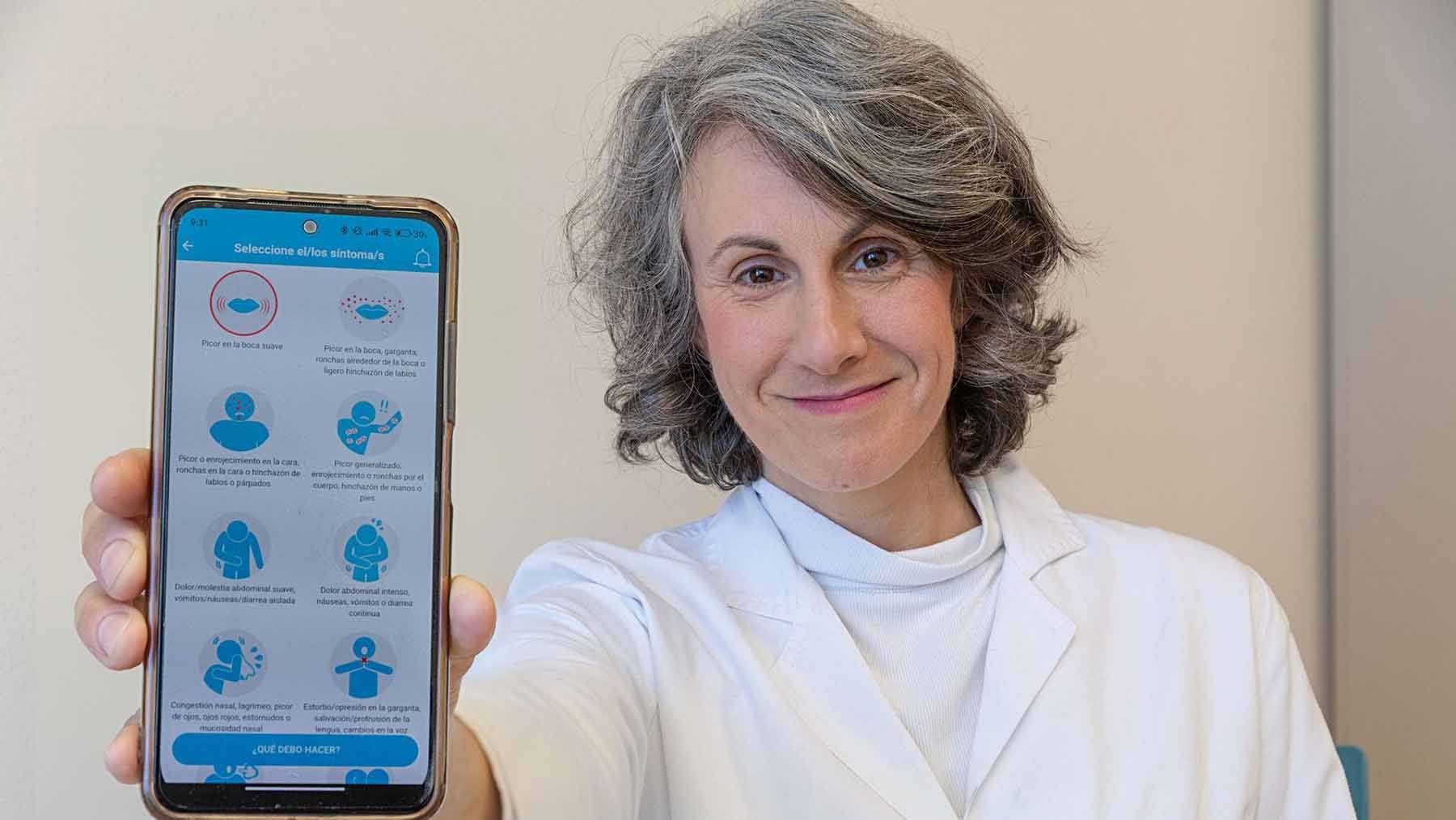Diseñan en Navarra una app que ayuda a gestionar las reacciones alérgicas alimentarias