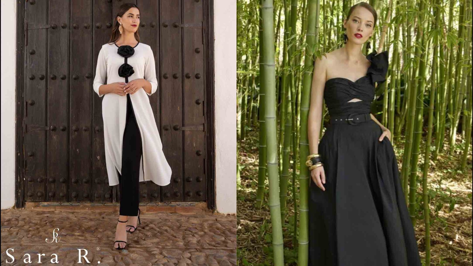 Dos modelos que se pueden encontrar en la tienda Dress de Pamplona. CEDIDA