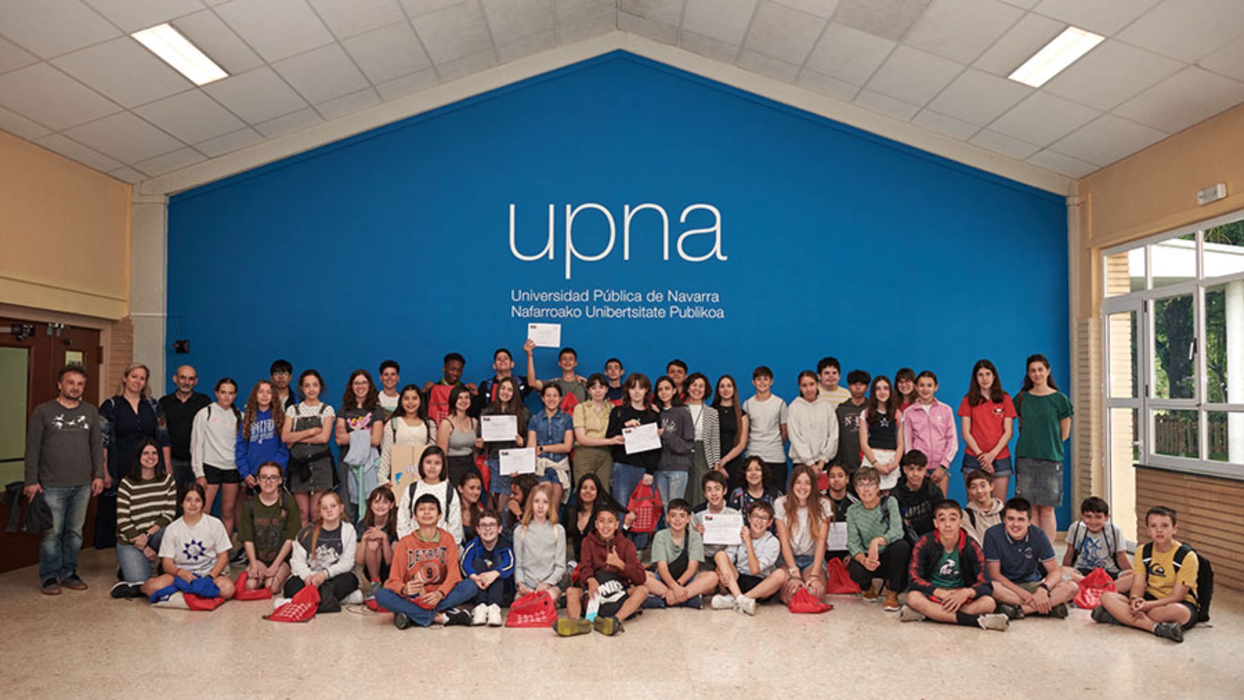 Uno de los talleres realizado en las instalaciones de la UPNA. UNIVERSIDAD PÚBLICA DE NAVARRA