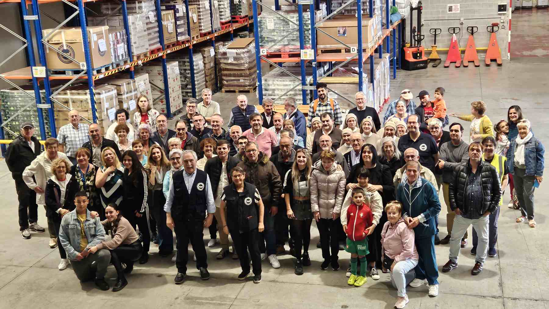 Celebración del Día del Voluntario de la Fundación Banco de Alimentos de Navarra. CEDIDA