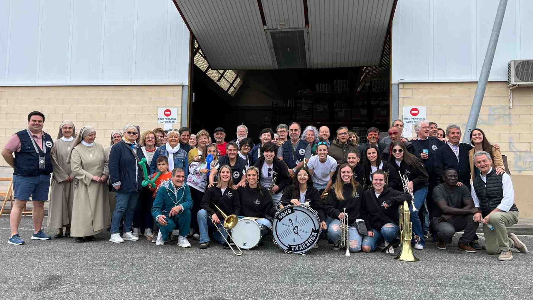 Celebración del Día del Voluntario de la Fundación Banco de Alimentos de Navarra. CEDIDA