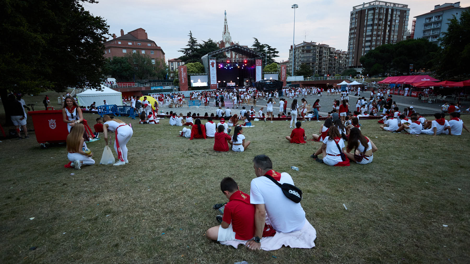 La transitada plaza de Pamplona que se cerrará al tráfico todas las noches durante San Fermín