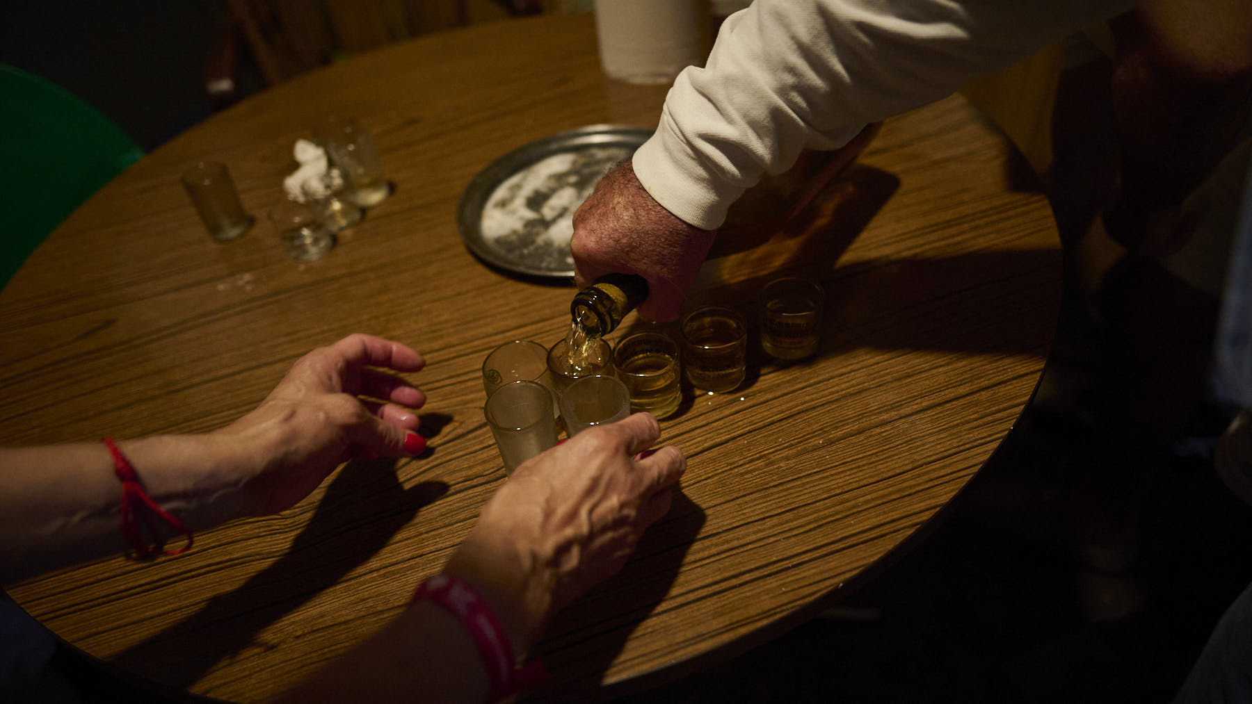 La churrería de La Mañueta abre sus puertas durante San Fermín 2024. PABLO LASAOSA