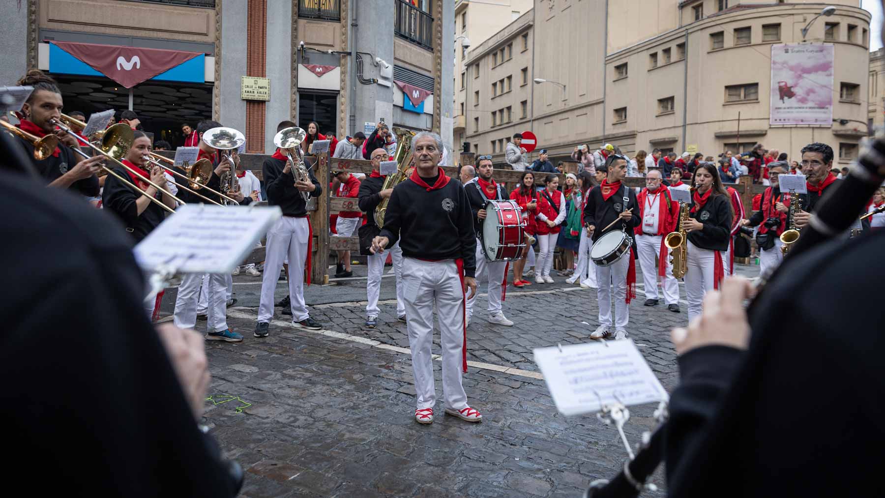La Banda del Maestro Bravo con Florentino Gallego como director. MAITE H. MATEO