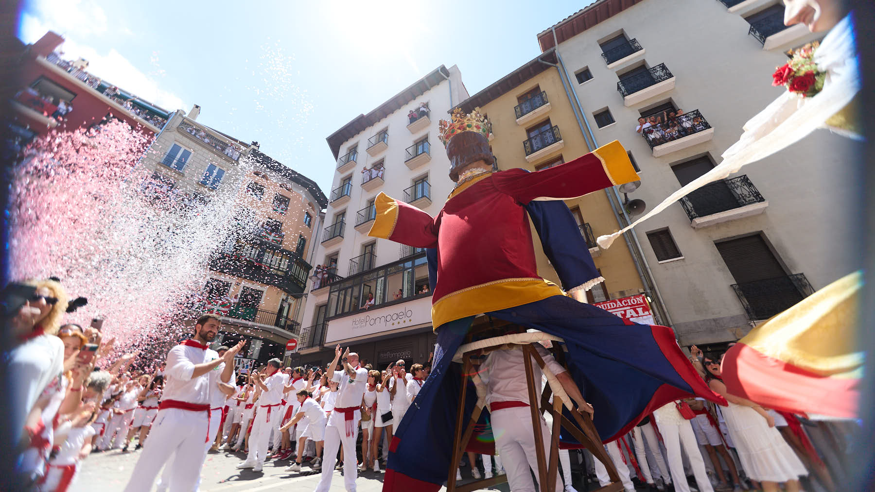Pamplona confirma cuándo saldrá la Comparsa de Gigantes y Cabezudos este año más allá de San Fermín