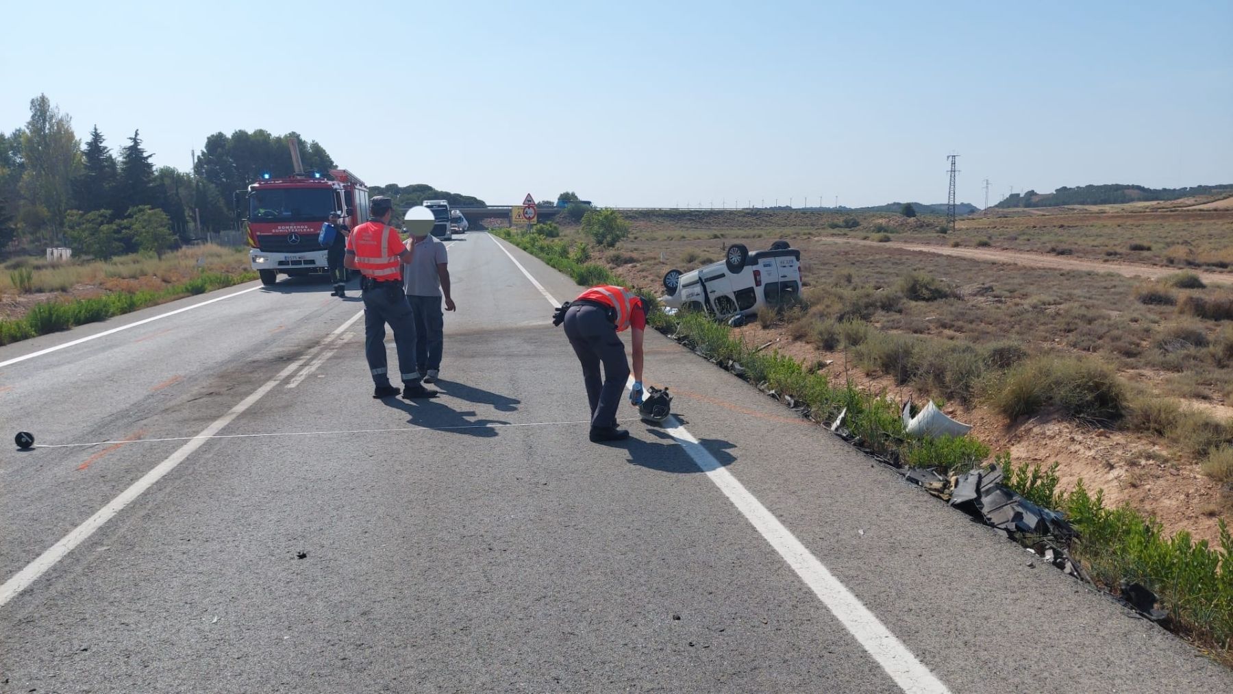 Grave accidente en Navarra: muere un hombre de 58 años y dos personas resultan heridas