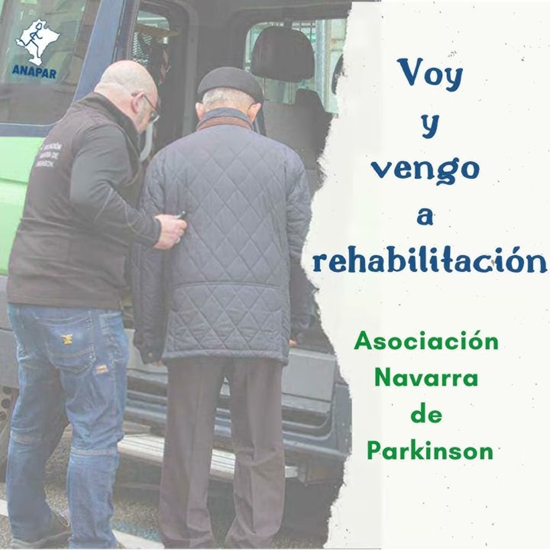 El 'Voy y vengo' de la Asociación Navarra de Parkinson con Fundación La Caixa. CEDIDA