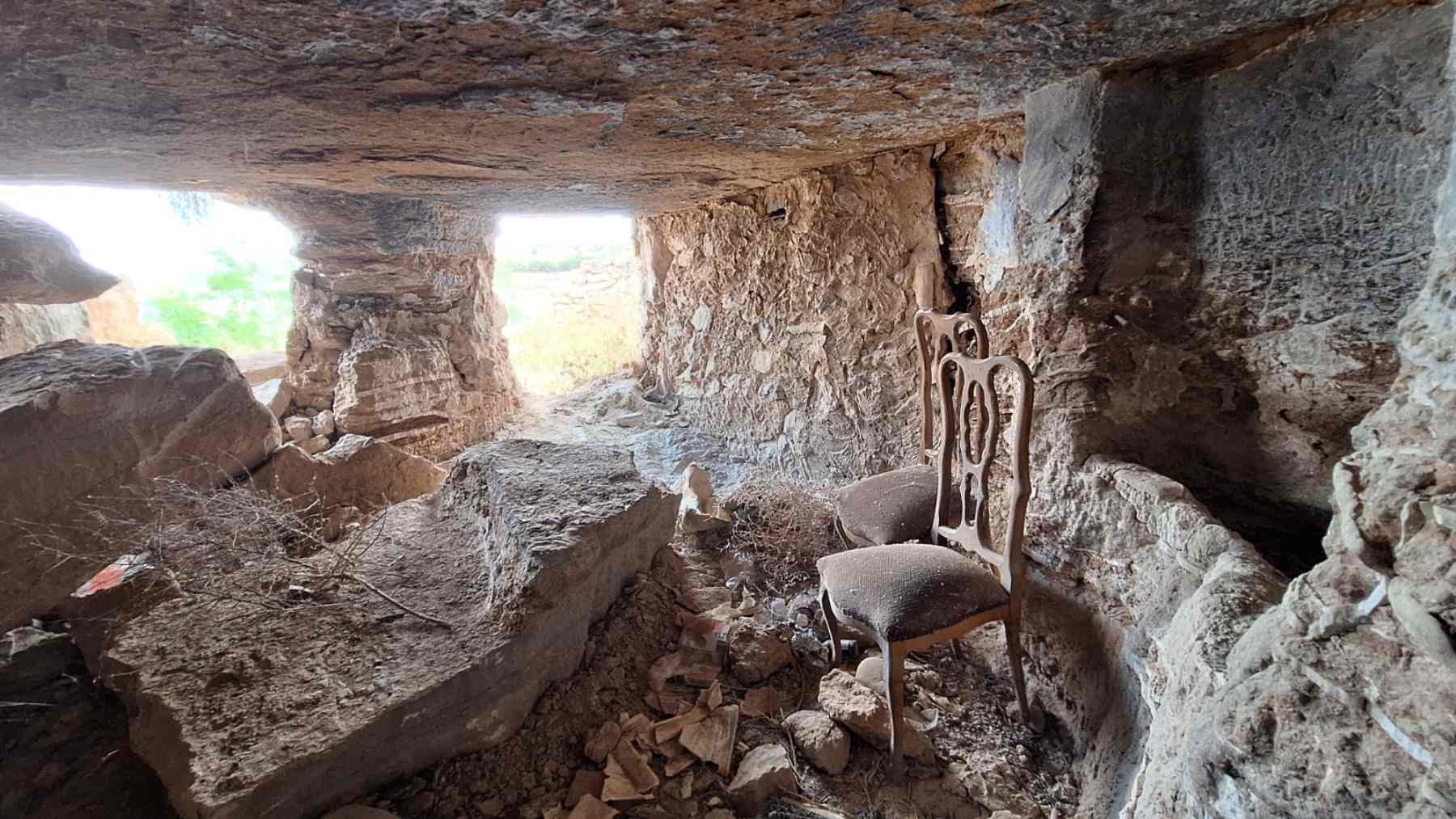 Casa cueva de Ablitas que será reformada para su uso turístico. AYUNTAMIENTO DE ABLITAS