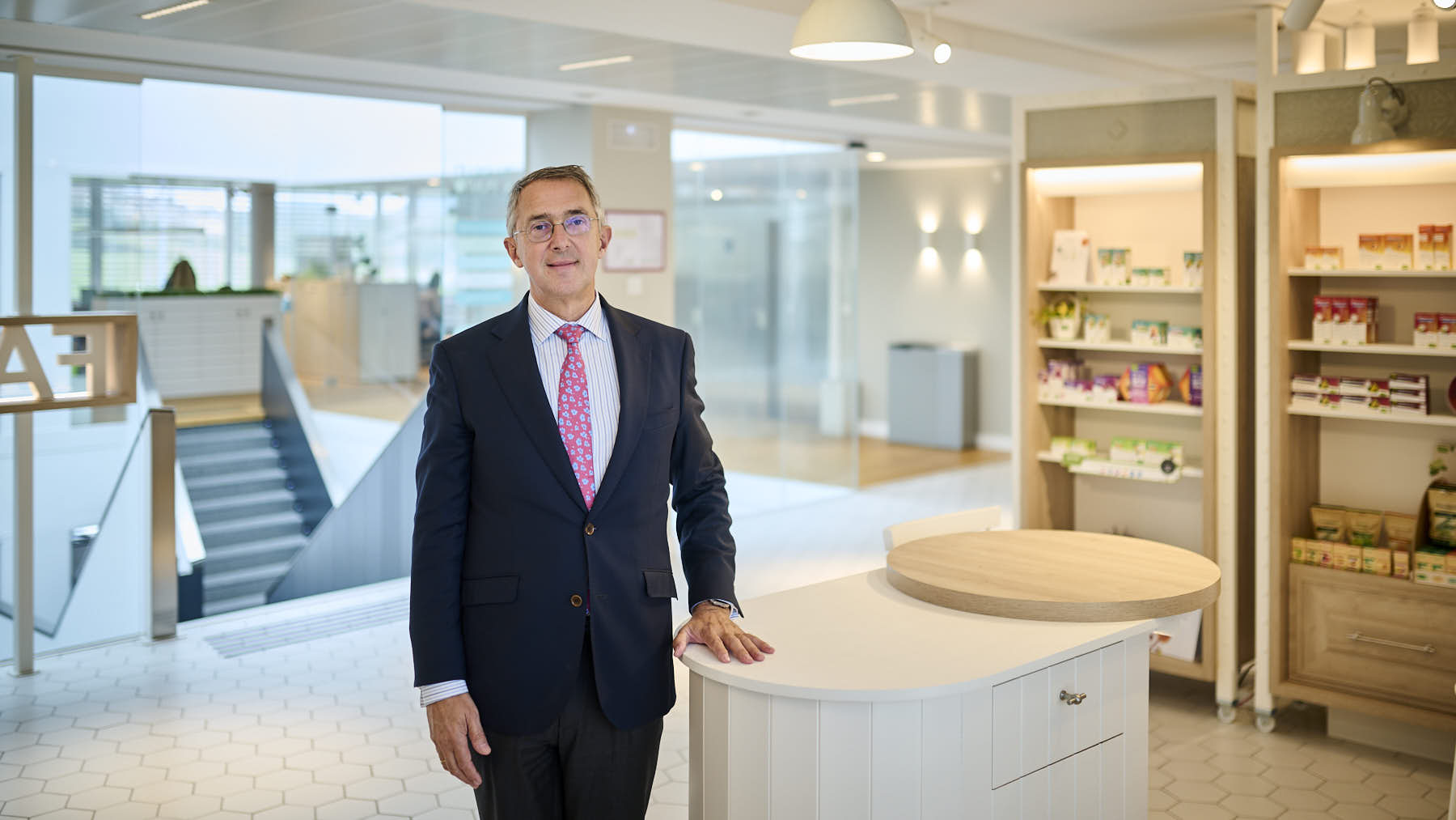 Enrique Ordieres, presidente de Grupo Cinfa. PABLO LASAOSA