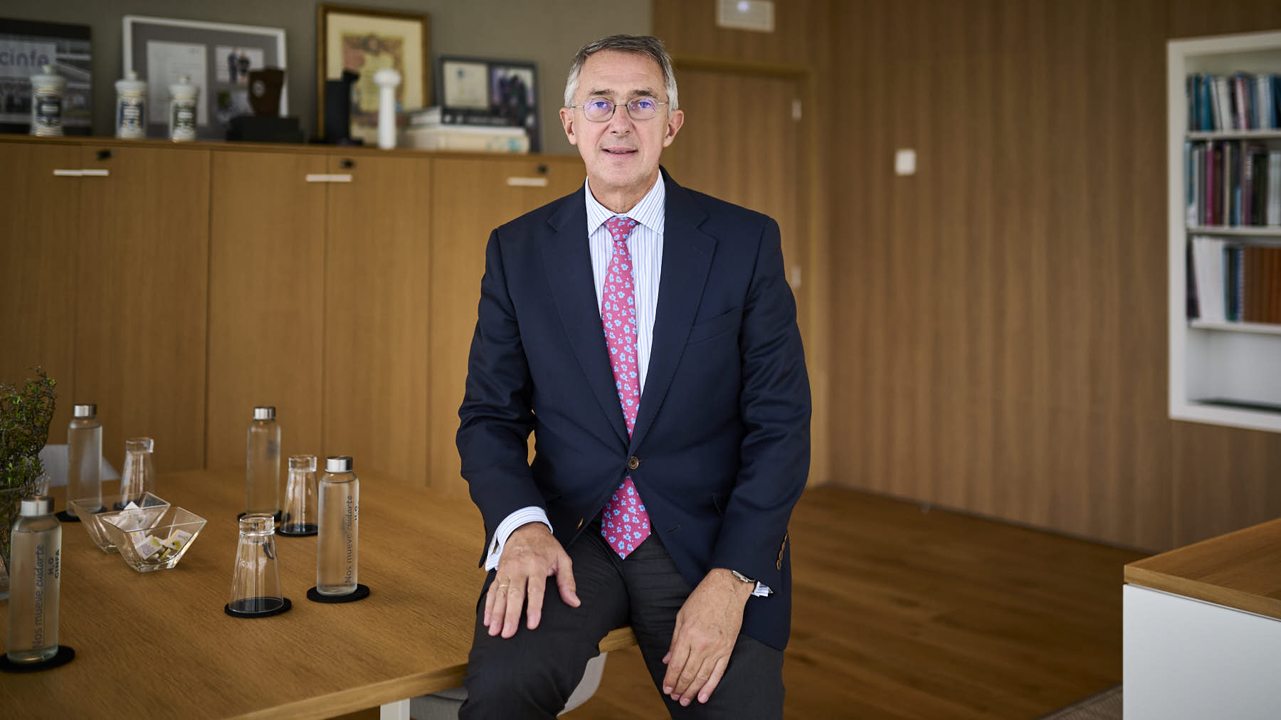Enrique Ordieres, presidente de Grupo Cinfa. PABLO LASAOSA