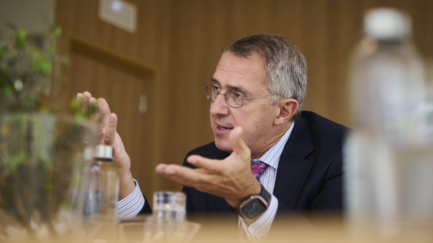 Enrique Ordieres, presidente de Grupo Cinfa. PABLO LASAOSA