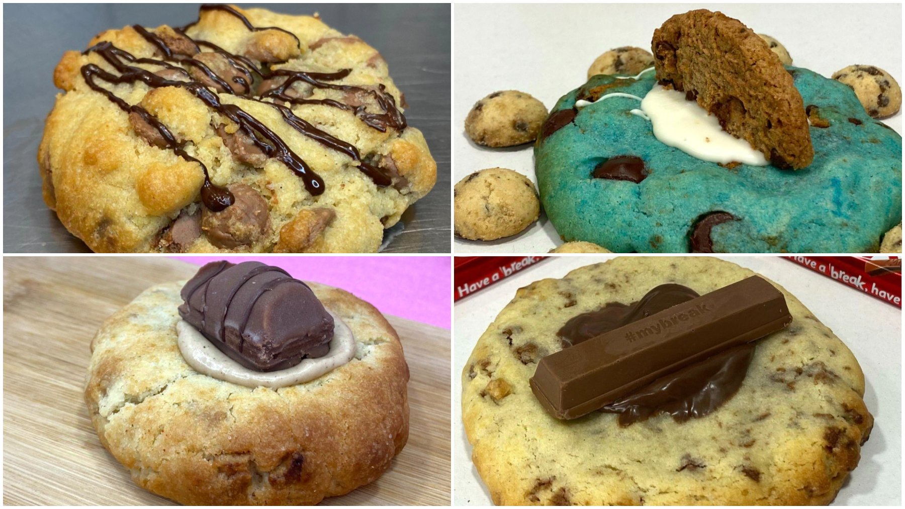 Imagen de algunas de las galletas que se pueden encontrar en Mary's Cookies. NAVARRA.COM