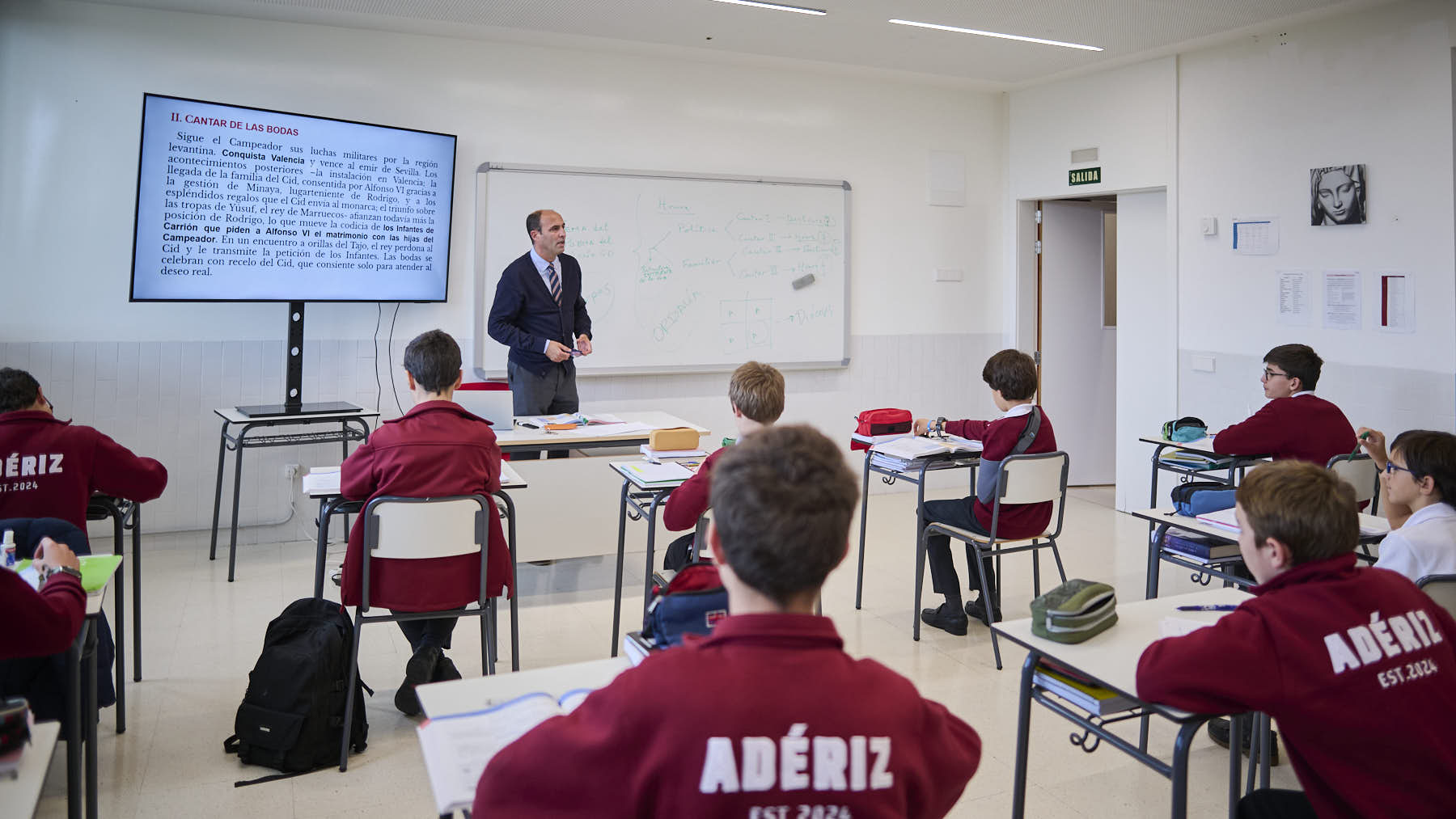 Colegio Adériz en Cordovilla. PABLO LASAOSA