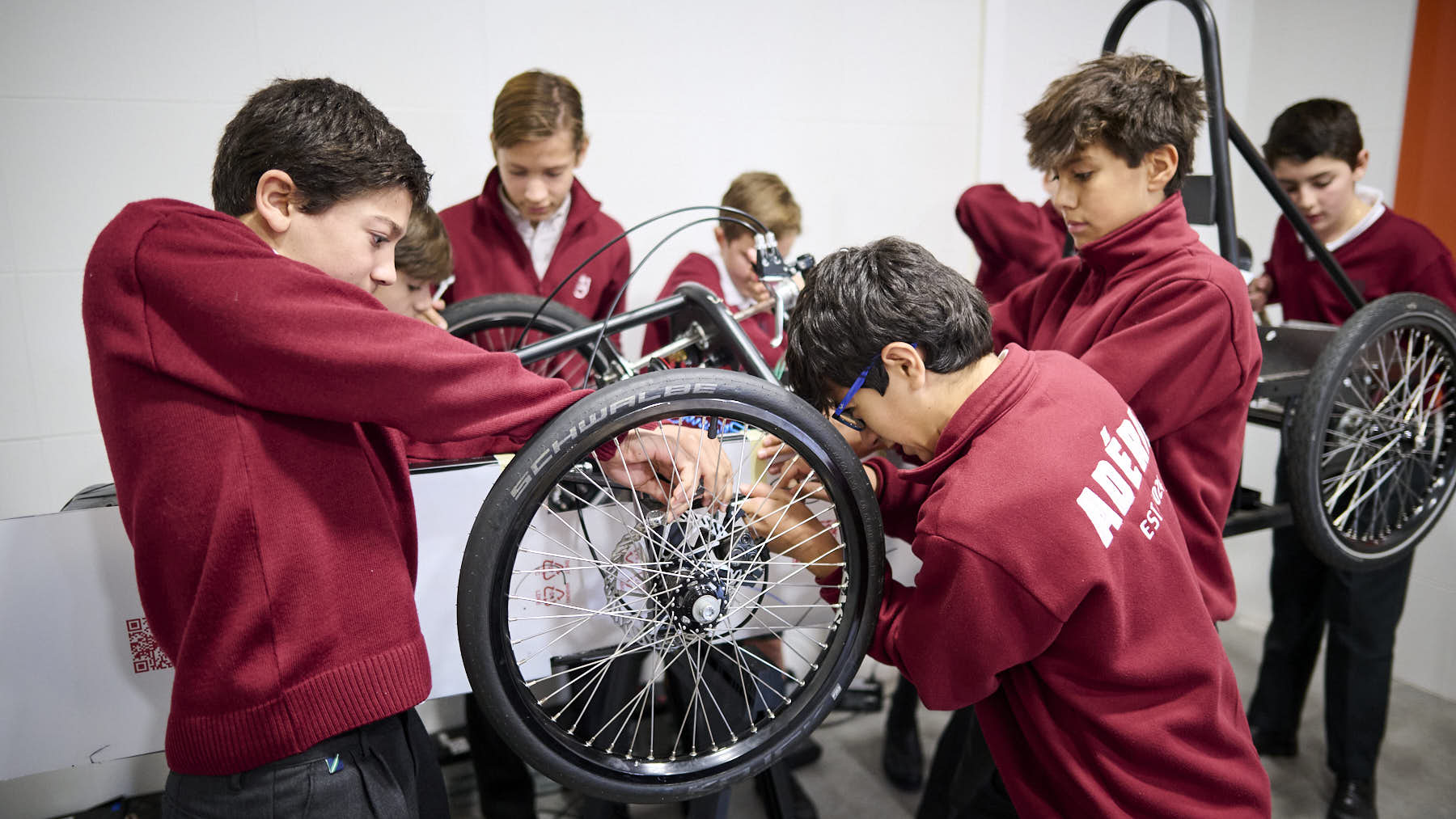 Colegio Adériz en Cordovilla. PABLO LASAOSA